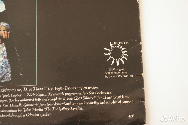 LP Angel Witch UK 1980 1 press