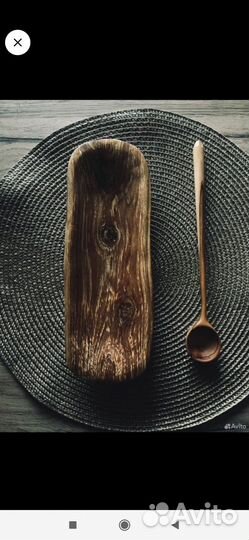 2 набора посуды из дерева заказ