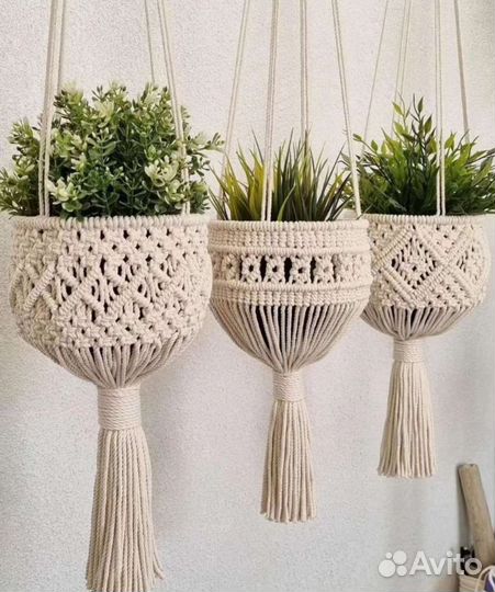 Кашпо для цветов подвесное