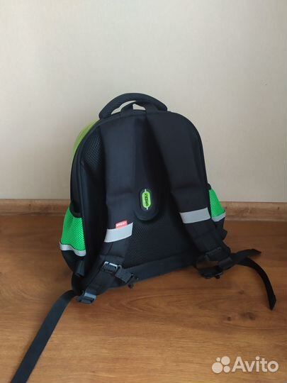 Школьный рюкзак Динозавр grizzly +фартук для труда