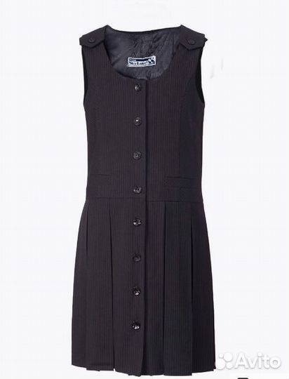 Школьная форма: сарафан+две водолазки H&M, р.134