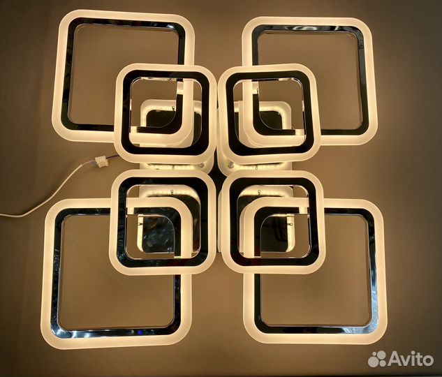 Светодиодная Люстра Визаж 192W с пультом