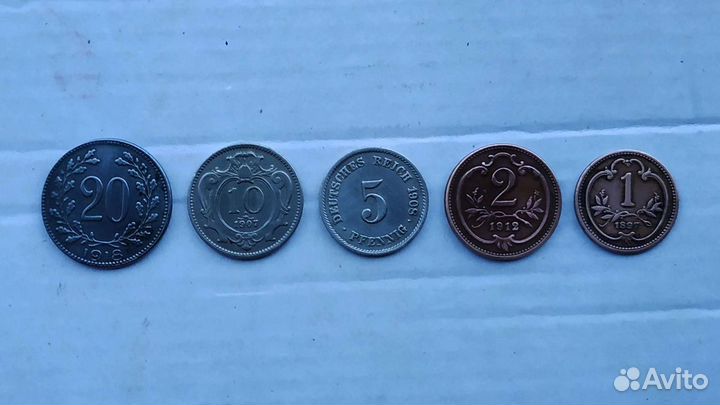 Монеты иностранные Австрия старинные