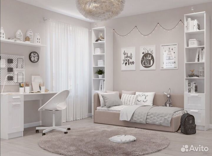 Детская кровать от 3 лет с ящиками