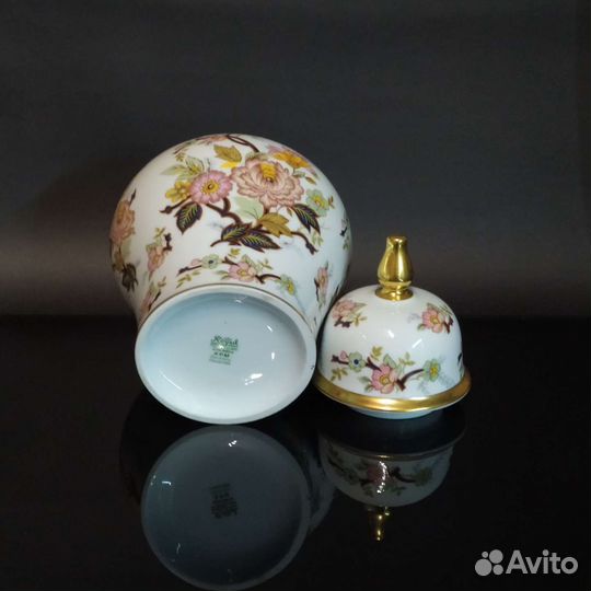 Ваза с крышкой. Фарфор. KPM. Германия. 1970