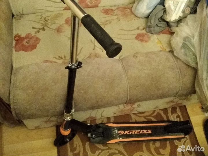 Самокат детский и самокат с амортизаторам до 100кг