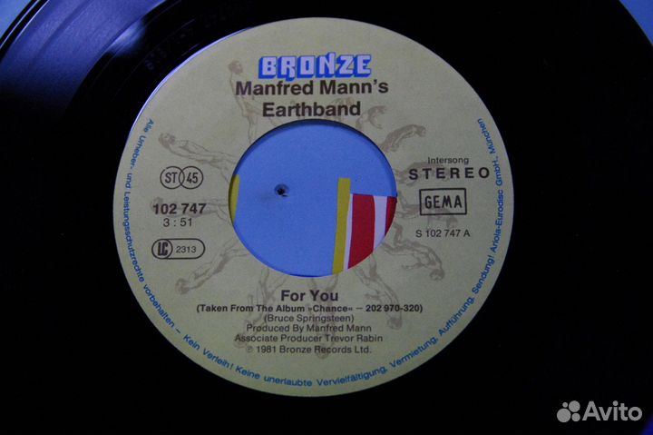 Manfred Manns Earth Band коллекция синглов 8 шт