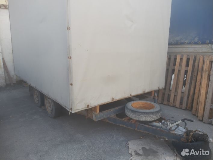 Прицеп тентованный АвтоМаш 817228, 2016