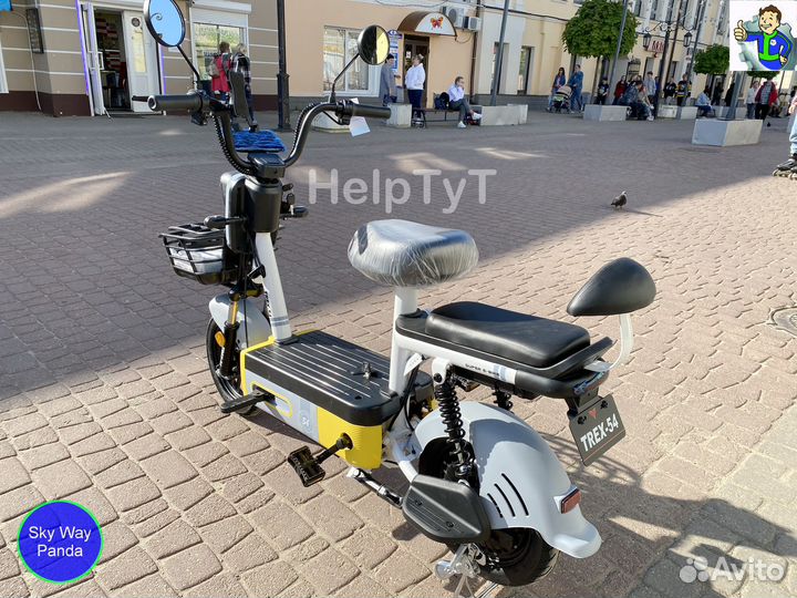 Электроскутер Sky Way Panda 2024г. новый