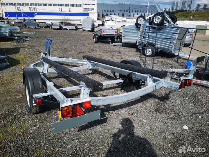 Прицеп для лодки до 5.45м мзса 81771G исп 021