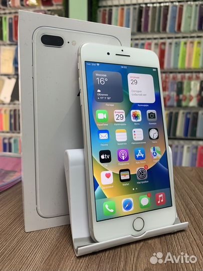 iPhone 8 plus silver 64g