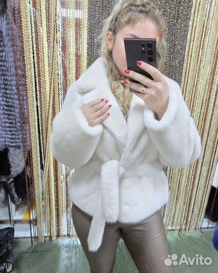 Эко-шуба под песца 42-54