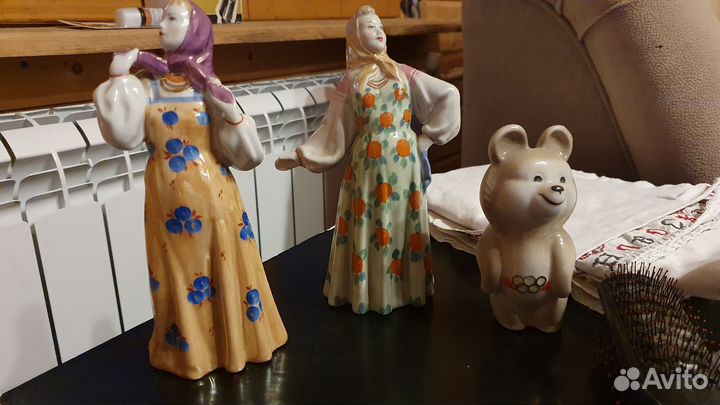 Фарфоровые статуэтки 1955-1980г Дулево и пфз