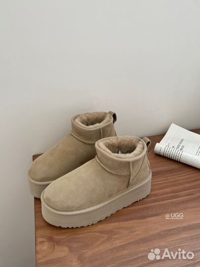 Ugg женские на платформе премиум