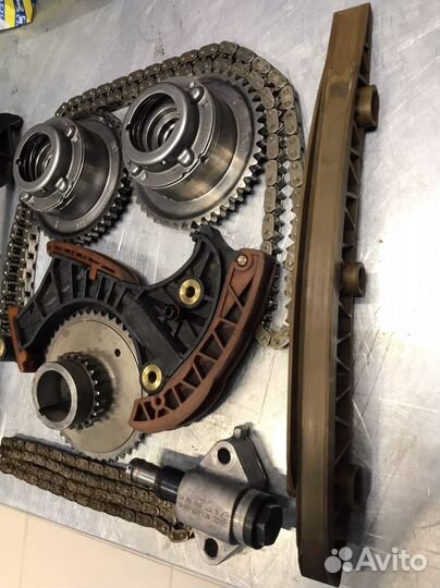 Полный комплект цепи грм m271 mercedes EVO
