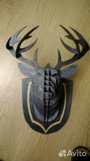 Голова оленя декоративная