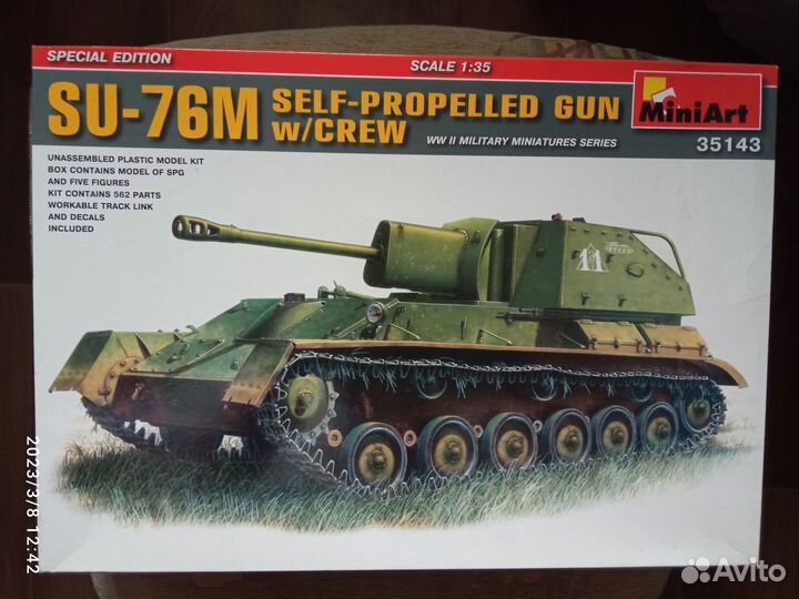 MiniArt #35143 Су-76М спец. вып. 1/35