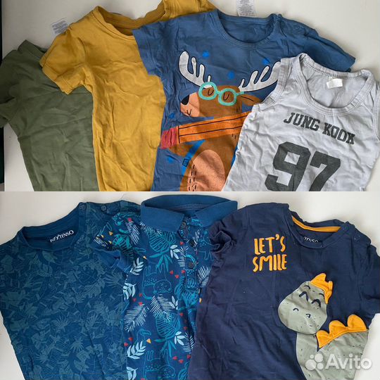 Детские вещи на мальчика от 74 до 92