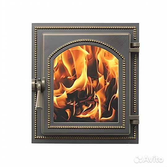 Дверь для Камина везувий каминная 220 (Бронза) вез