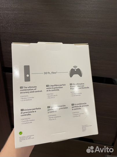 Джойстик Xbox 360 белый беспроводной