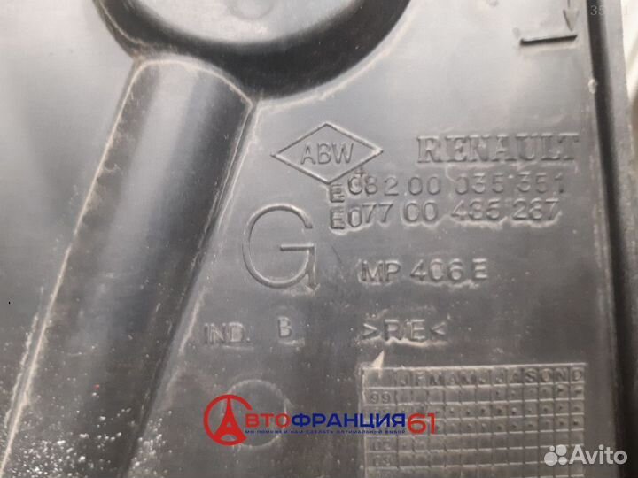 Пластик багажника, 8200035351 renault symbol, 3035