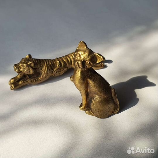 Коллекция мини статуеток бронза