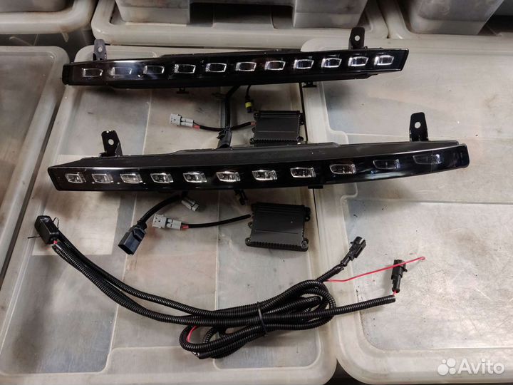 Дхо поворотник переднего бампера Audi Q7 ресталинг