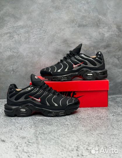 Кроссовки Nike Air Max Tn Plus Black Grey Red