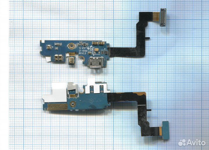 Разъем Micro USB Samsung Galaxy S II GT-I9100