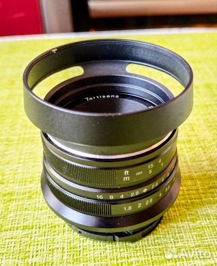 Объектив 7artisans 25mm 1,8 sony E