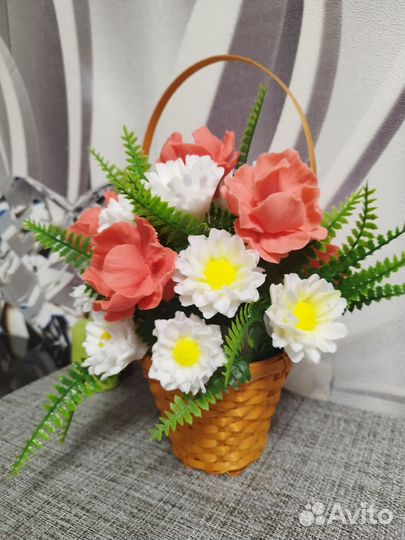 Букеты из мыла ручной работы