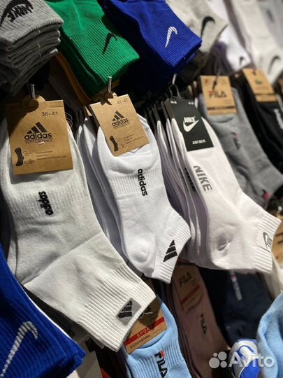 Носки nike,Adidas, puma, Reebok