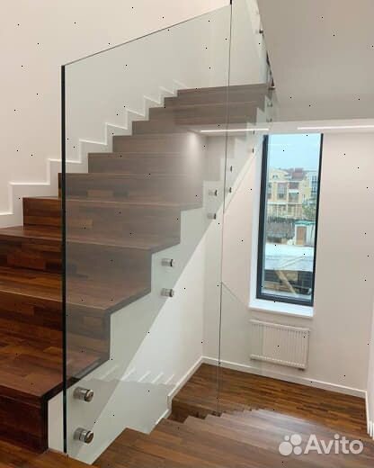 Стеклянные перила