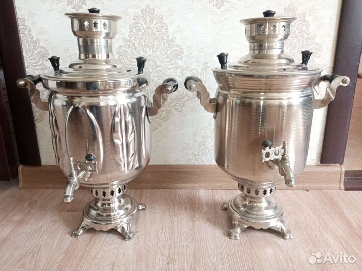 Самовар на дровах СССР