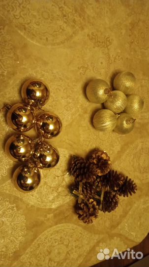 Набор елочных украшений