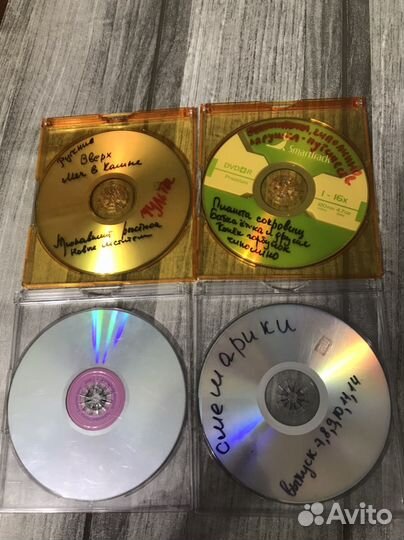 DVD диски с мультфильмами и играми Barbie и другие