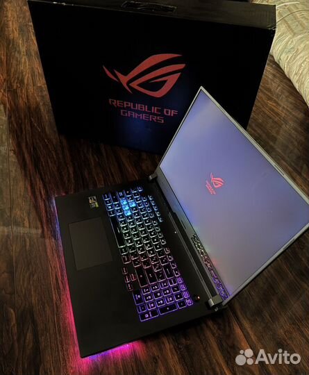 Новый игровой ноутбук Asus ROG Strix G17 G713RS 17