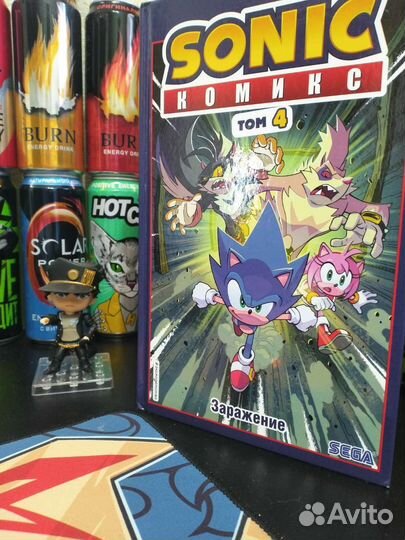 Комикс sonic том 4 idw