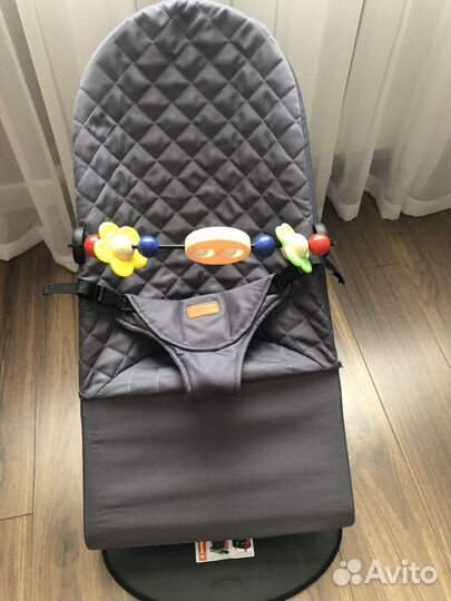 Шезлонг-качалка luxmom