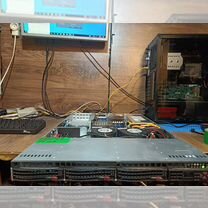 Сервер Supermicro 12ядер/24потока 16gb ram