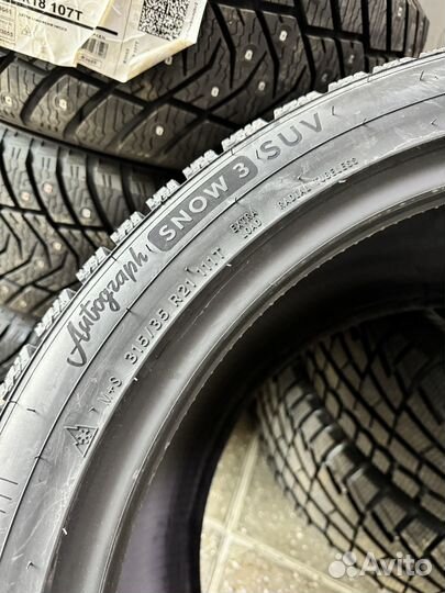 Ikon Tyres Autograph Snow 3 SUV 275/40 R21 и 315/35 R21 111T