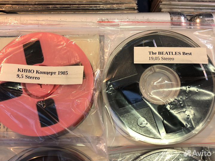 Катушки с записью