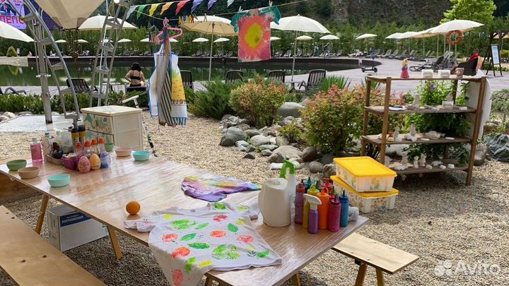 Мастер-классы на берегу озера