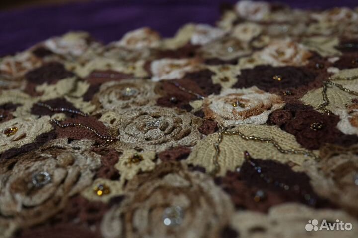 Эксклюзивная вязанная кофта ручной работы