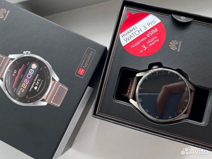 Смарт-часы huawei Watch 3 Pro Brown