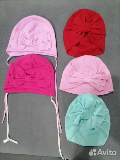 Детские шапочки для девочек