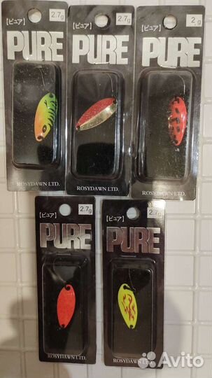 Форелевые блесна и блесна на голавля Smith Pure