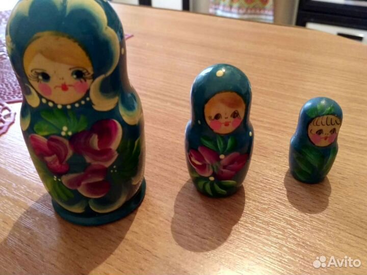 Матрешка СССР новые три в одном