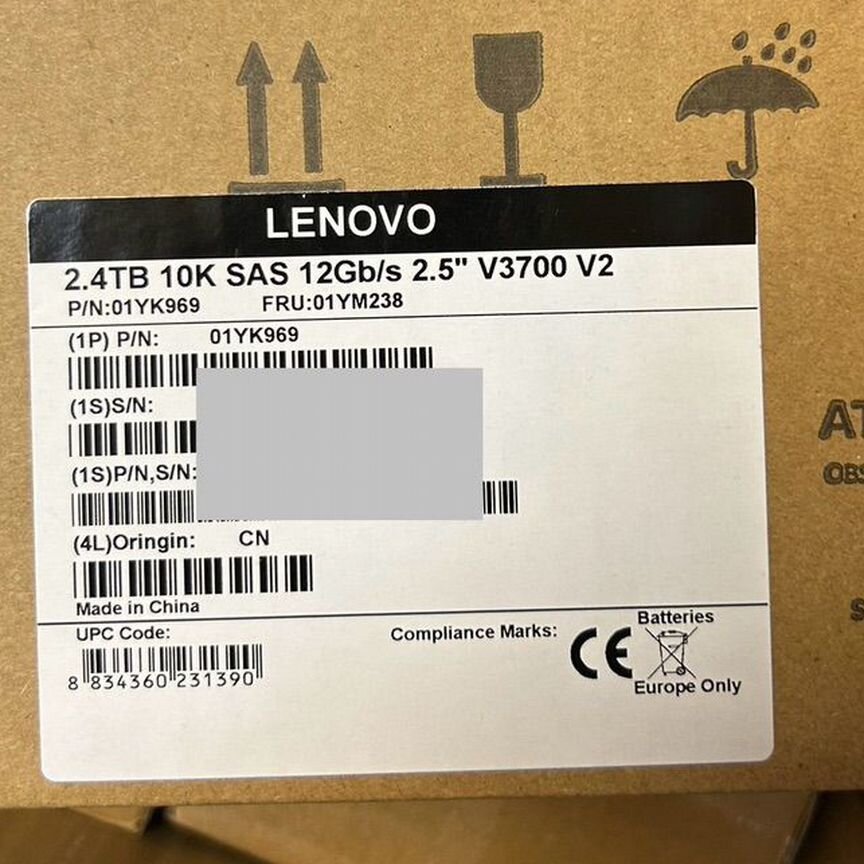[01KP969] Жесткий Диск Lenovo 2.4tb 01kp969 V3700 V2