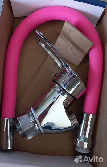 Кран на кухню новый